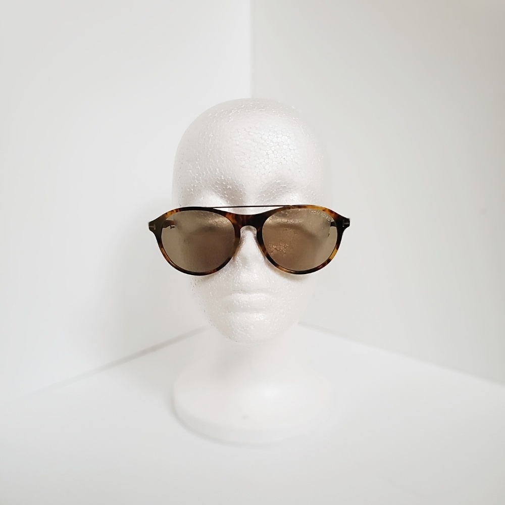 TORTOISE *Tom Ford* Aviator Sunglasses (NWT)